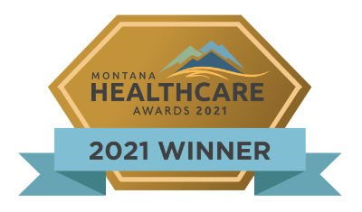 Montana Healthcare Award Winner 2021 badge